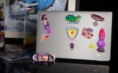 Alternative view of Sticker Sheet